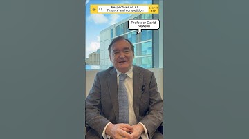 Perspectives on AI: Finance and Competition