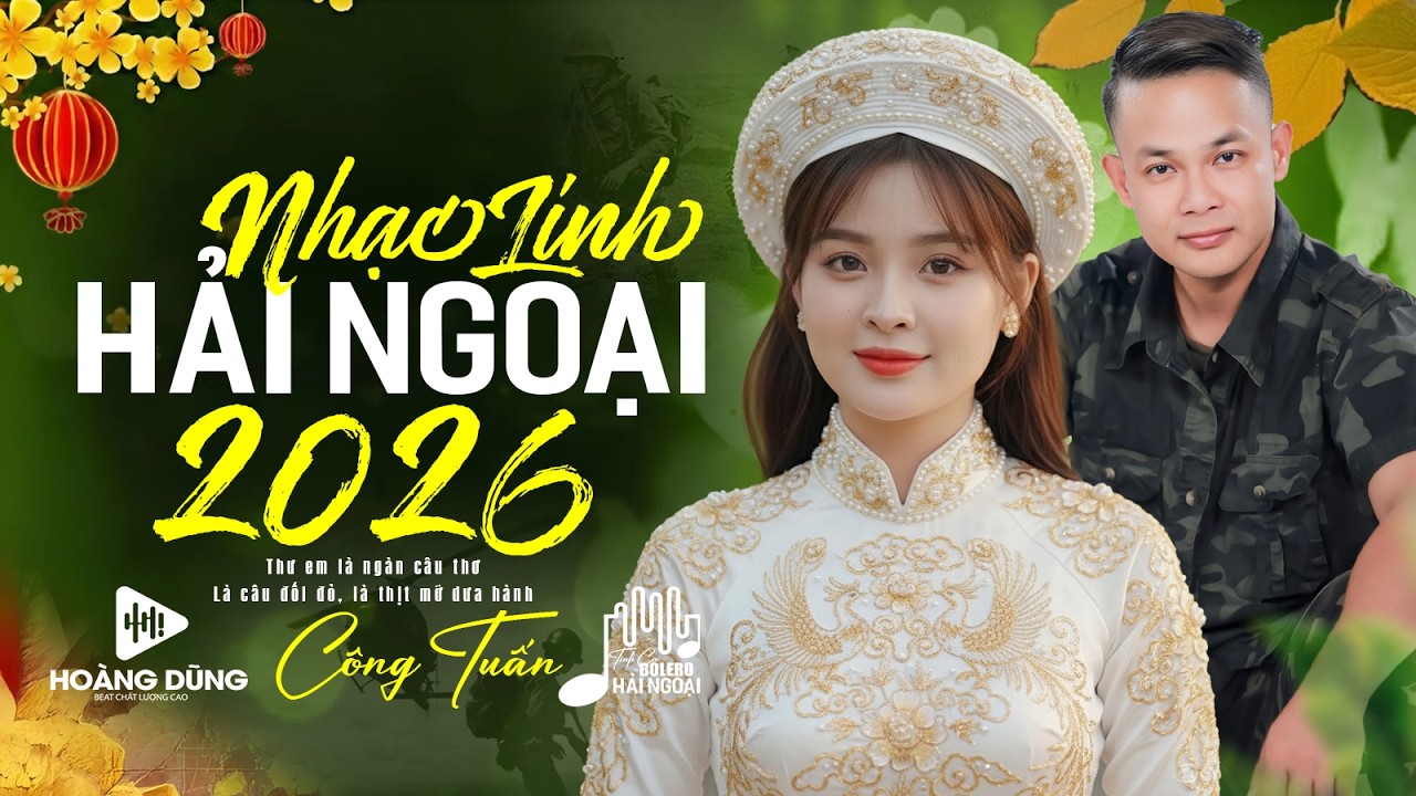 MÙA XUÂN TRONG THƯ EM ➤Công Tuấn Giọng Ca Hải Ngoại Cực Hiếm 🛑Nhạc Lính Xưa Toàn Bài Hay Cả Xóm Phê