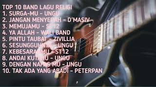 Top 10 Lagu Religi Band Indonesia