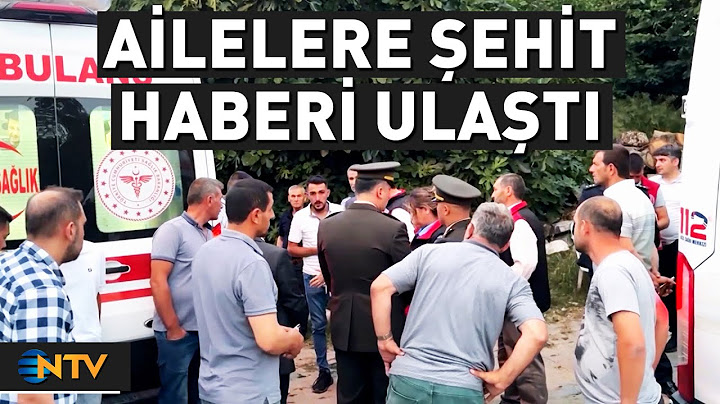 Sad News Given to Martyrs' Families! Turkish Flags Hung in Houses | NTV