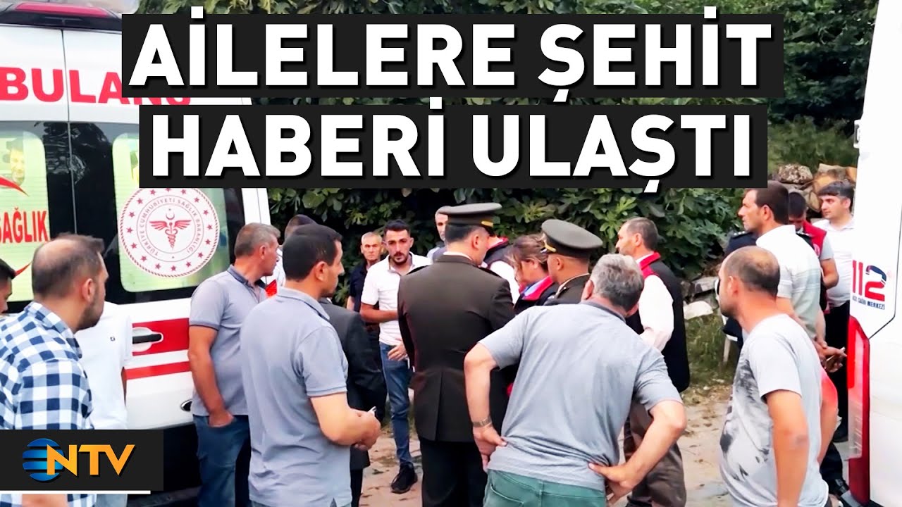 Şehit Ailelerine Acı Haber Verildi! Evlere Türk Bayrağı Asıldı | NTV