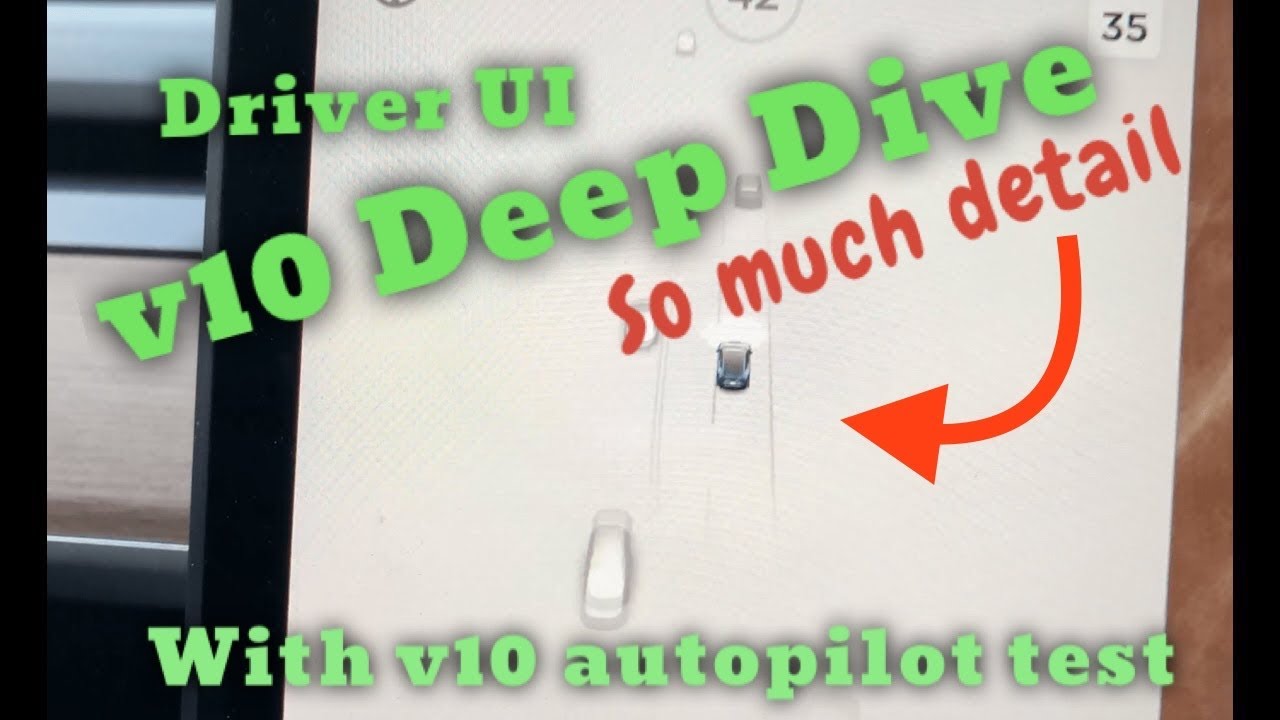 Tesla v10 Software Update | New User Interface |2019.32.2.11| With Autopilot Test!