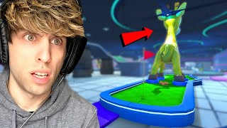 50 FT Tall Pooping Giraffe Indoor Mini Golf! | Minigolf Maker screenshot 5