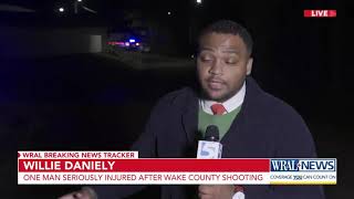 One person seriously injured after shooting near Lake Wheeler Road
