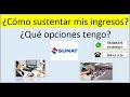 COMO SUSTENTAR MIS INGRESOS - SUNAT 2021