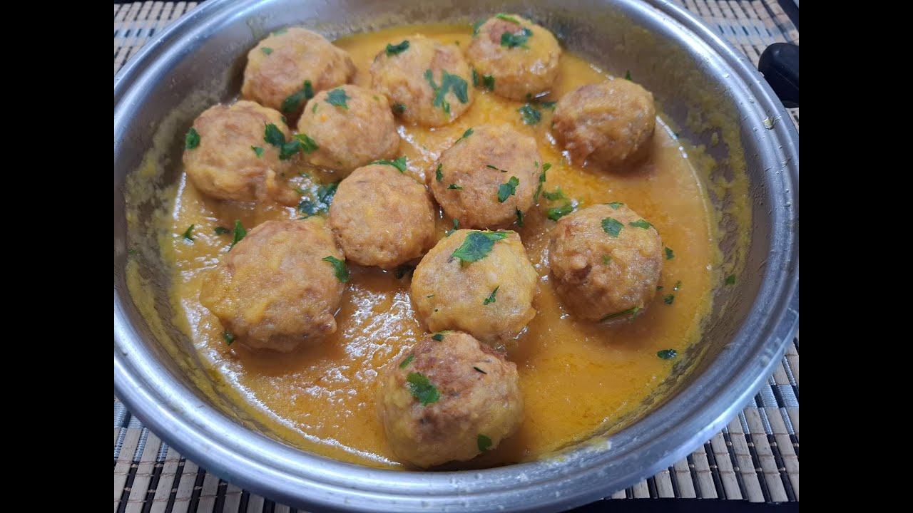 Albóndigas de lirio y atún.