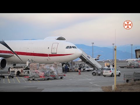 უკრაინის მოსახლეობისთვის  ჰუმანიტარული ტვირთის პირველი ნაწილი  გაიგზავნა