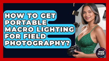 How To Get Portable Macro Lighting For Field Photography? - Image Review Studio