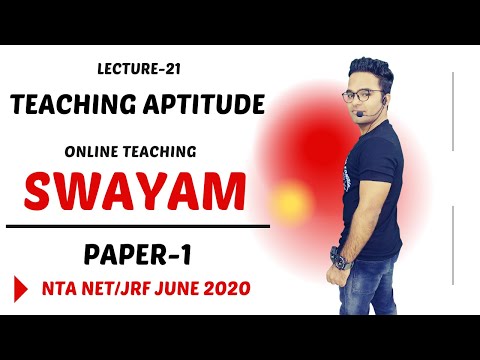 All About SWAYAM || Teaching Aptitude || Ugc Nta Net Paper 1