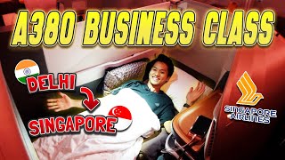 Bulkhead Seat SECURED 5 hours in BUSINESS CLASS with SQ⁉ Flying from New Delhi to Singapore