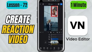 Cara Membuat Video Reaksi di VN Video Editor - Pelajaran 72 Tutorial VN Video Editor screenshot 4