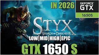 Styx Shards of Darkness - Deluxe Edition | ALL SETTINGS | GTX 1650 Super FPS TEST