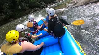 Bull Sluice Section 3 Chattooga River class 4 rapid #SwimAlert