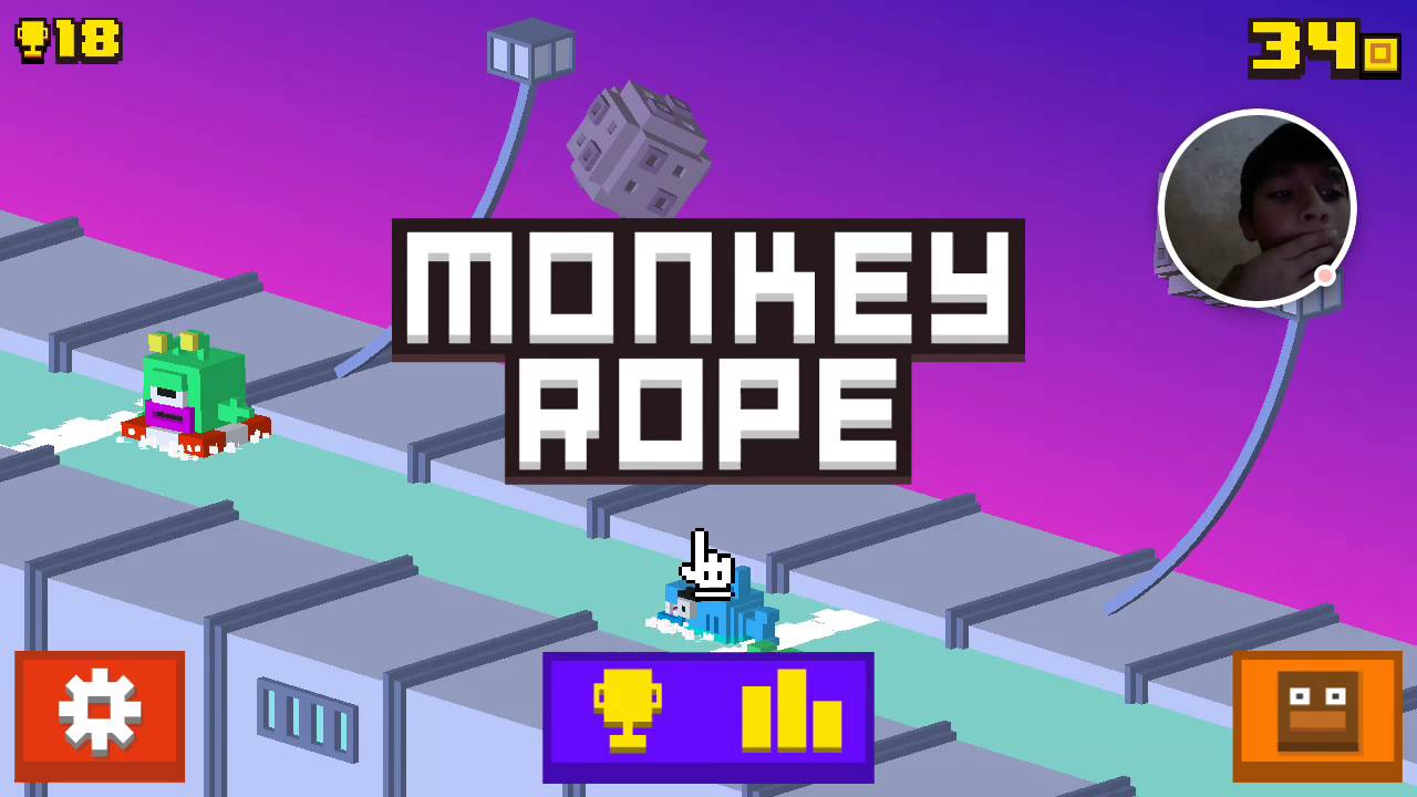Monkey rope/nuevo juego - YouTube
