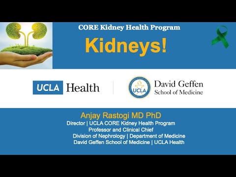 UCLA CORE Kidney | Diet & Nutrition: What You Should Know! | Anjay ...