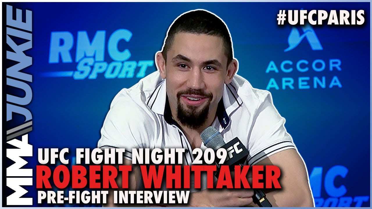 Robert Whittaker I Will Be Too Much For Marvin Vettori UFC Fight Night 209
