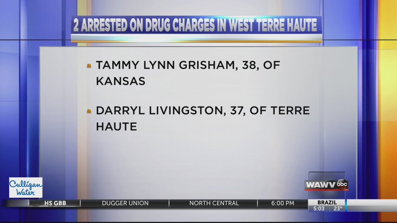 Court docs: West Terre Haute Police arrest 2 for dealing meth, other ...