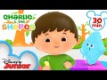 Charlie Meets his Friends the Shapes Part 2 | Kids Songs and Nursery Rhymes |  @Disney Junior ​