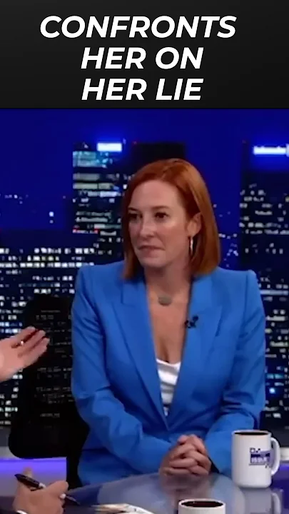 Watch Jen Psaki’s Face When Host Confronts Her on Her Lie