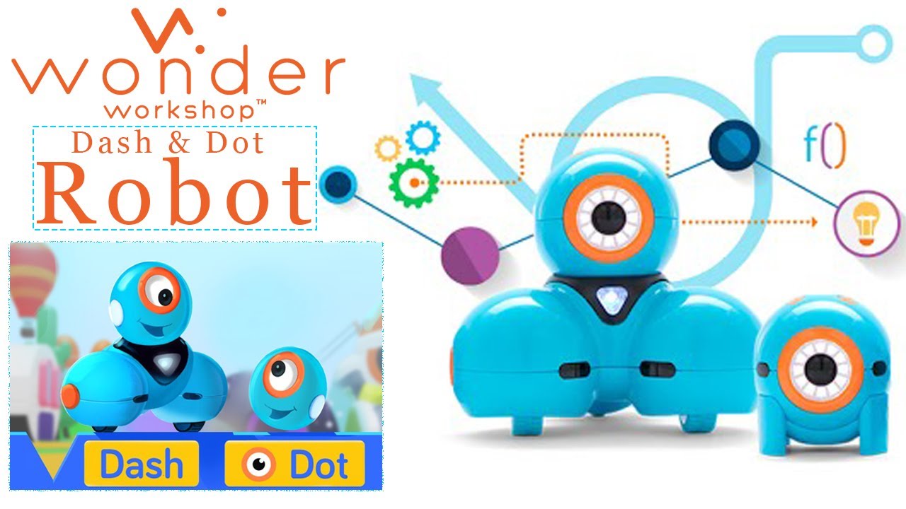 Wonder Workshop Dash & Dot Robot Wonder Pack Coding Robot for Kids 