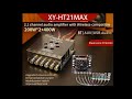 HT21MAX 2.1 Amplifier 🔊 200W+200W+400W Power | Insane Bass & Crystal Clear Sound! | DSP Control