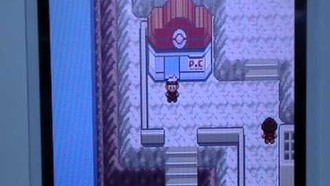 Pokemon Ruby/Sapphire Wall Glitch