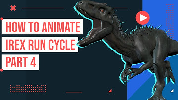 Maya Tutorial: How to Animate a Dinosaur Run Cycle (Part 4 - Animating the Tail)