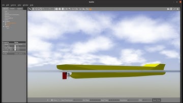 Gazebo simulation of Matsya ASV