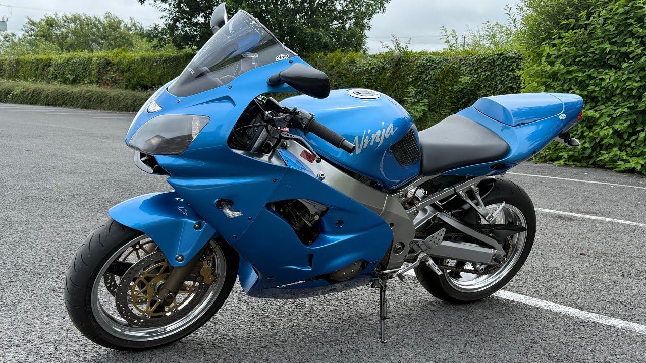 Kawasaki zx9r 2003 - YouTube