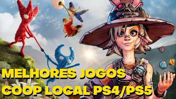 Os MELHORES Jogos MULTIPLAYER e COOPERATIVO LOCAL para Jogar com amigos no  PS5/PS4 