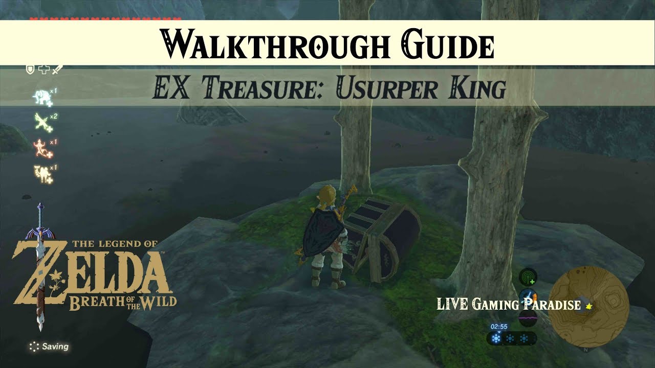 Breath of the Wild | EX Treasure: Usurper King [DLC 2] Side Mission ...