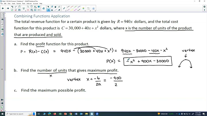 Math 1130 HW 9: Combining Functions Application