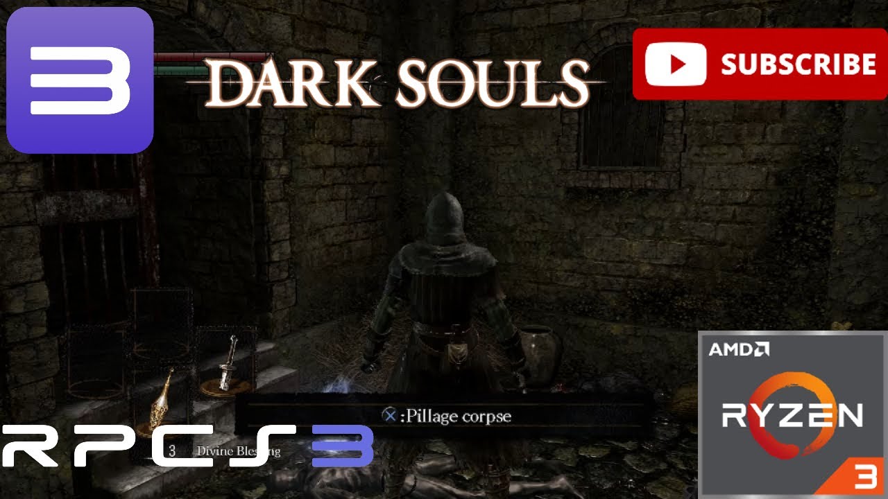 Dark Souls - PS3 on PC with RPCS3 - Performance #rpcs3 - YouTube