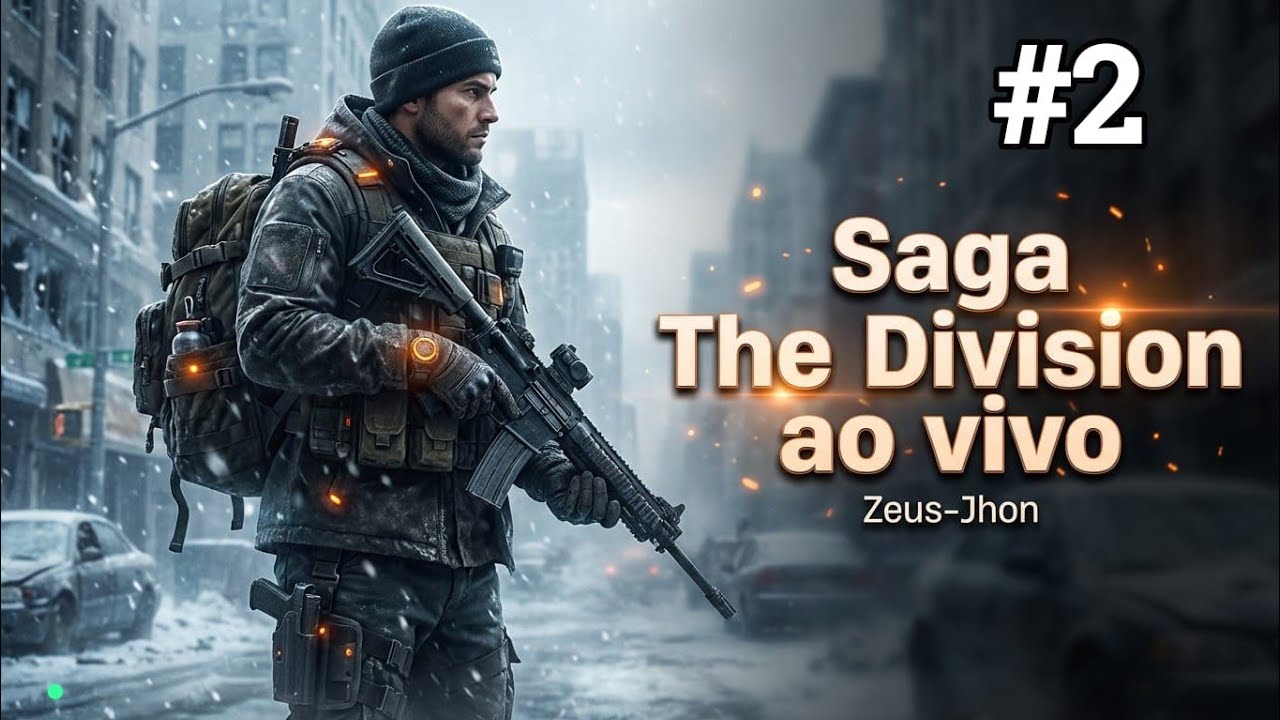 The Division 1 AO VIVO no PS5 em 60FPS | Começando a saga completa com Zeus-Jhon Parte 2