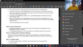 Information CCNAv7 - 13.1.11 Lab Configure A Wireless Network - By VeryTutos Guide