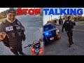 "WHAT PART OF STOP TALKING DON'T YOU UNDERSTAND?!" - Cops Vs Bikers 2019