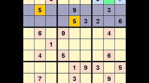 How to Solve Guardian Sudoku Hard 5875 December 2, 2022