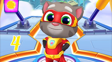 Talking Tom hero dash (android, iOS) - special events: golden tomb part 4