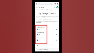 Google my activity | how to delete my activity on google | delete google activity,