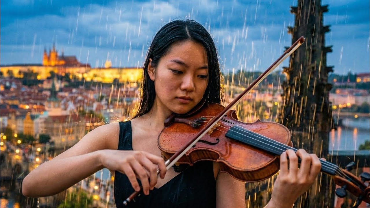Sad Piano and Violin Instrumental Music | Beautiful Emotional Rain Melody That Will Make You Cry