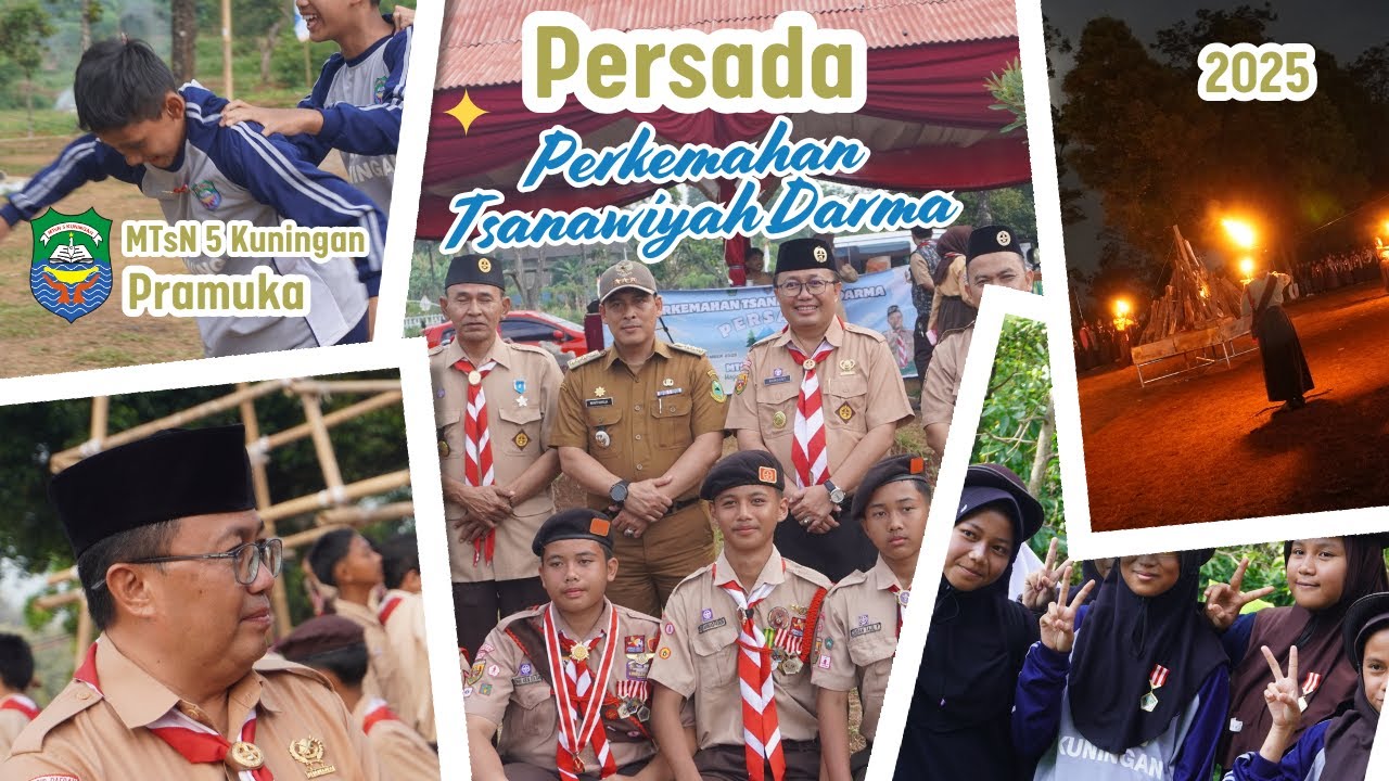 Волнение от лагеря средней школы Дарма! Ночь костра, полная воспоминаний | Persada 2025