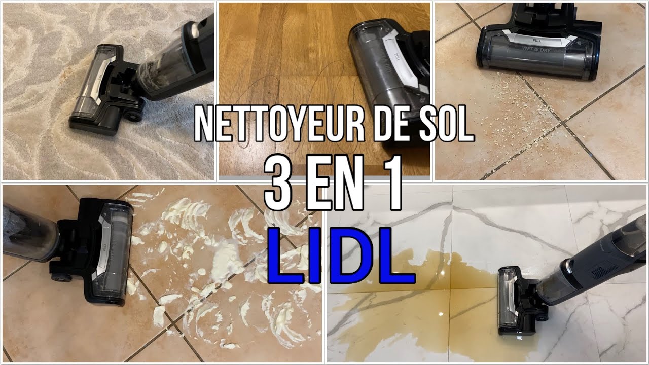 NETTOYEUR DE SOL 3 en 1 LIDL / test & avis #LIDL#crashtest#aspirateur 