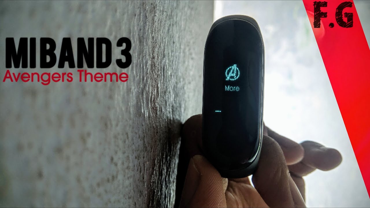 MI Band 3 Avengers Theme | Calander Edition
