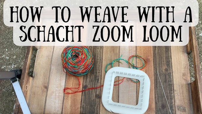 How to Weave with yarn on the 9 inch potholder loom 