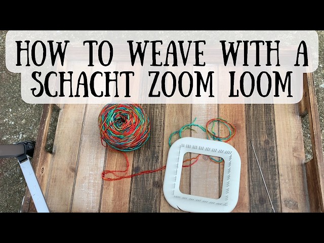 Zoom Loom - Pin Weaving Loom by Schacht Spindle Company – Maine Yarn &  Fiber Supply