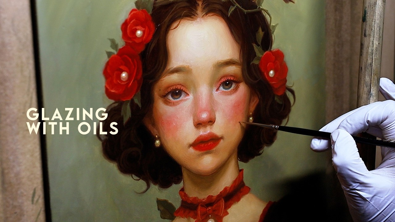 Fairytale Oil Painting 🧚 PT 3: GLAZING