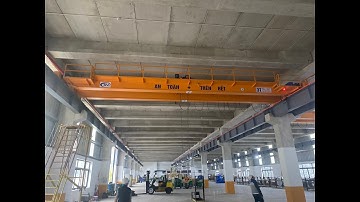 Lắp đặt trọn bộ cầu trục dầm đôi 3 tấn tại Việt Trì Phú Thọ.