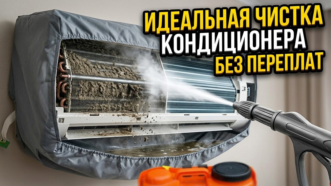 Помыть кондиционер в машине