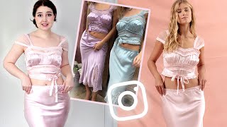 Trying Aesthetic Instagram Fashion Brands  | Fillyboo Try On Haul + Review