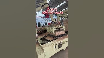 Hệ thống Robot bốc xếp gạch giải phóng sức lao động tăng năng suất cho nhà máy